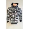 mikina pánská maskovací Camo Zipper camouglage gray