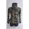 mikina dámská maskovací Camo Zipper camouflage green
