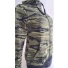 mikina dámská maskovací Camo Zipper camouflage green