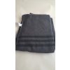 deka antracit s pruhem 200x150cm