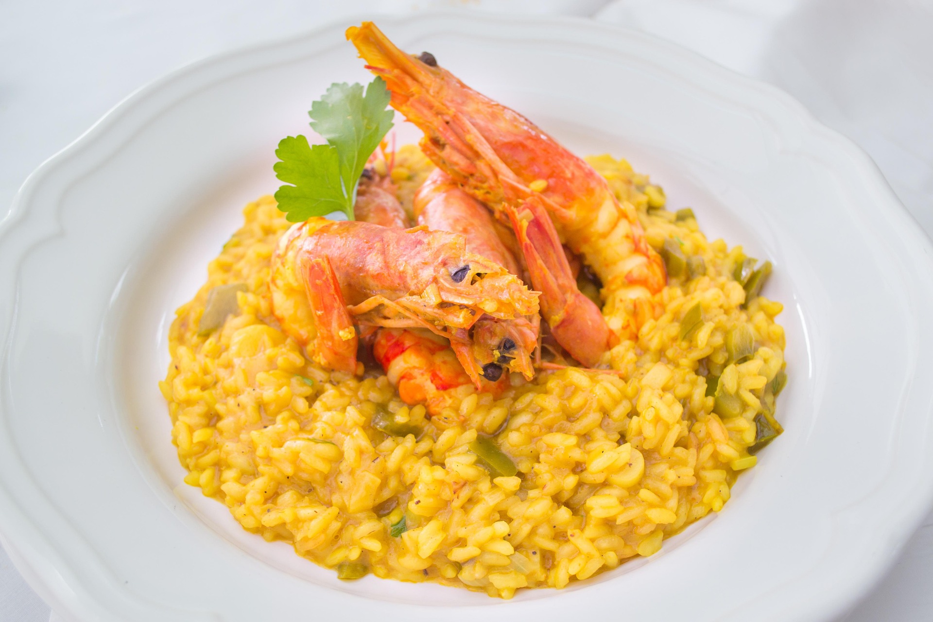 Šafránové risotto