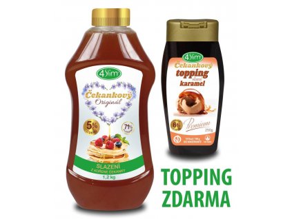 1,2kg zdarma topping karamel 250g