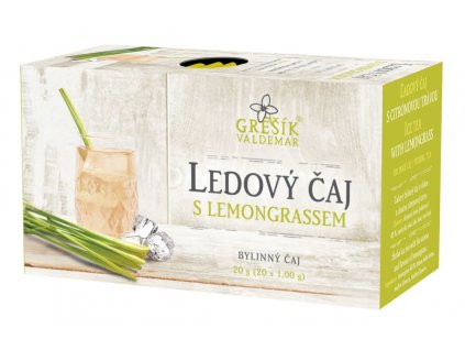 LEDOVÝ ČAJ S LEMONGRASSEM GREŠÍK