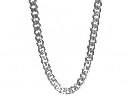 A1117 Řetěz PANCR 60/0,6 cm z chirurgické oceli ve stříbrné barvě.