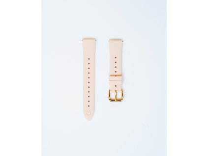 Strap ARMODD Candywatch Premium/Diamond 3, Crystal 2 silicone pink with gold buckle (18 mm)