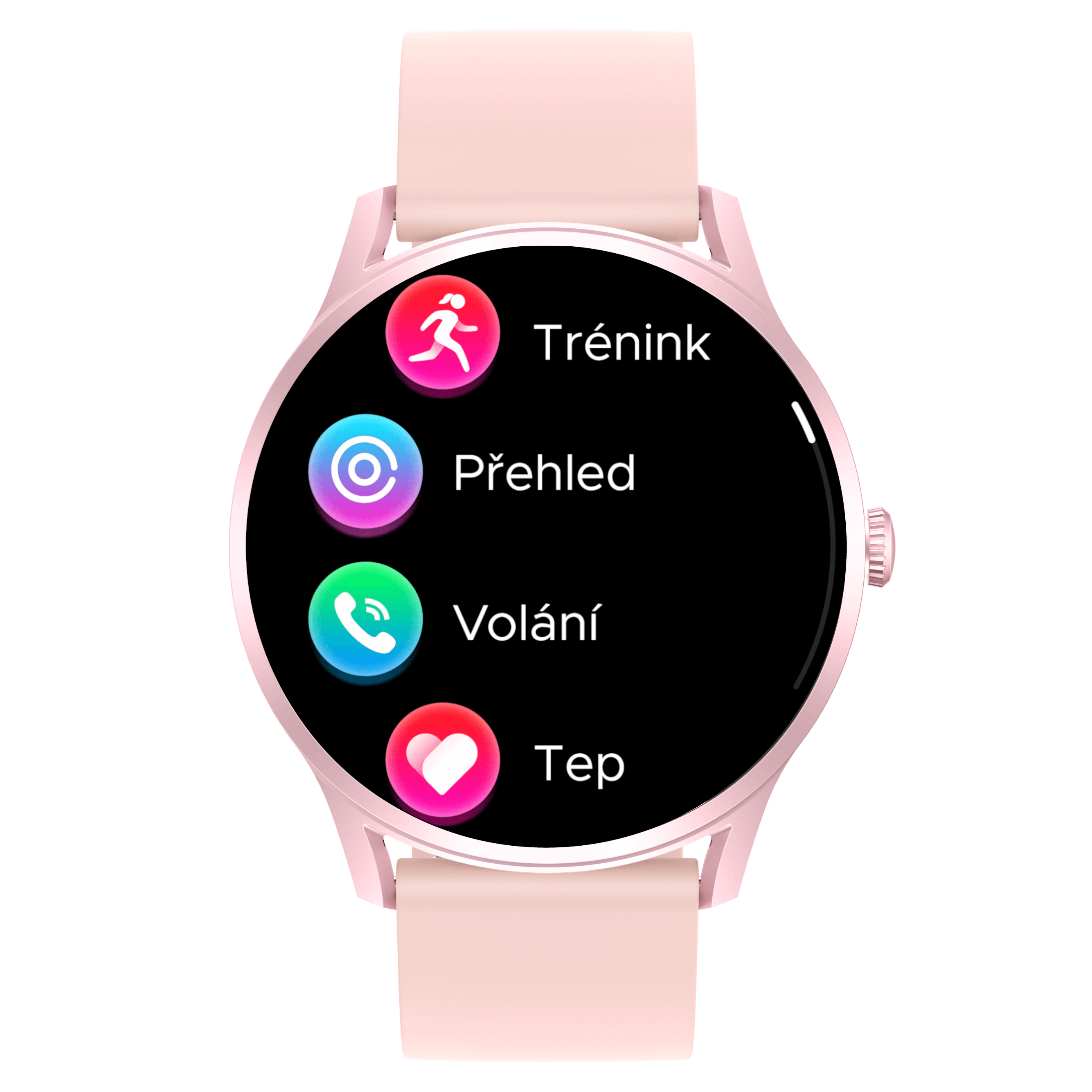 1-ARMODD Wristcandy 3, rose gold dámské chytré hodinky