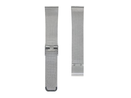 Řemínek ARMODD Candywatch kovový stříbrný se sponou (18 mm)