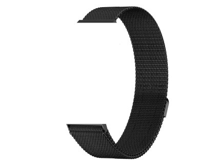 Correa ARMODD Slim metalizado negro (20mm)