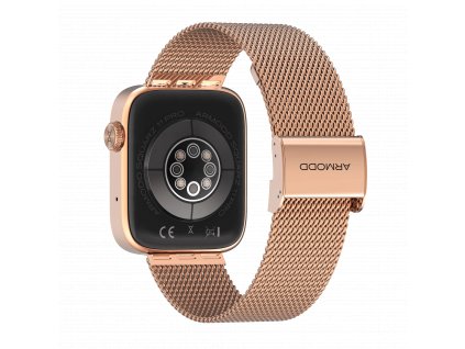 Cserélhető fém szíj ARMODD arany (22mm)