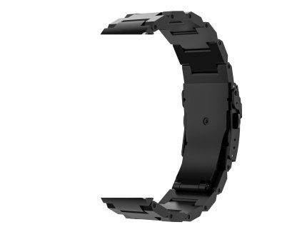 Szíj ARMODD Titan GPS fém fekete (22mm)