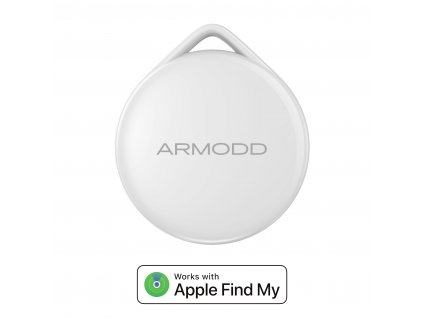 ARMODD iTag bianco (alternativa AirTag) con supporto Apple Find My (Trova)