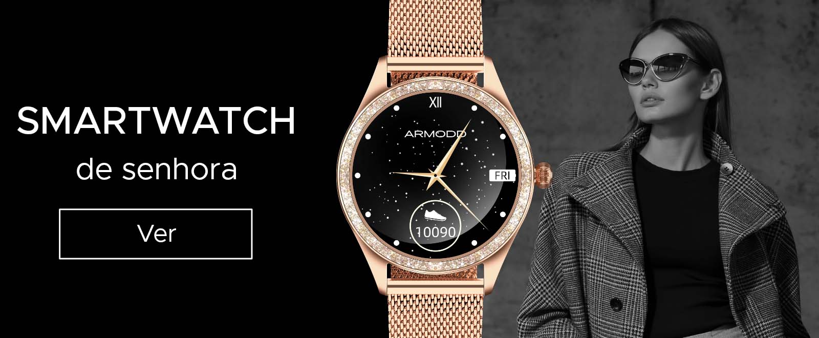 Smartwatch de senhora