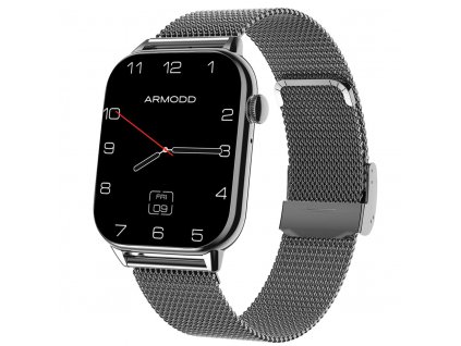 ARMODD Prime preto com bracelete em metal + bracelete em silicone