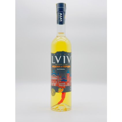 Tinctur Honey with Pepper Night Lviv 0,5L 40%