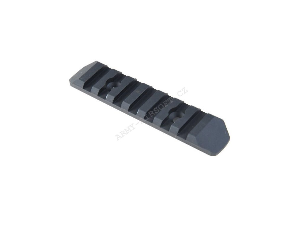 Keymod CNC lišta 7 pozic Černá  Airsoft