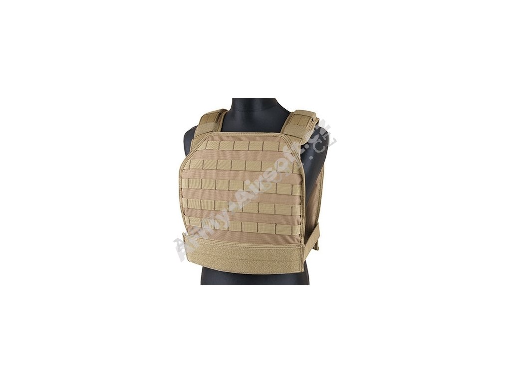 Taktická vesta Plate carrier type vest - TAN - GFC  Airsoft
