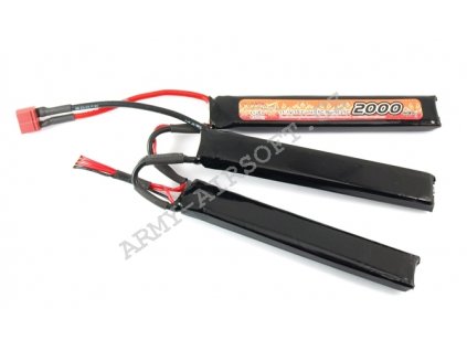 Akumulátor 11,1V 2000mAh 15C Li-Pol - CQB - VB Power  Airsoft