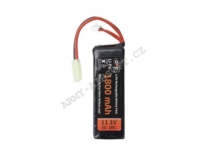Akumulátor 1800mAh 11,1V 20/40C Li-Pol - GFC  Airsoft