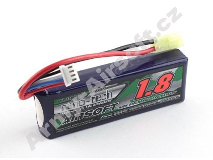 Akumulátor Li-Pol 11,1V/1800mAh Nano-Tech - TURNIGY  Airsoft