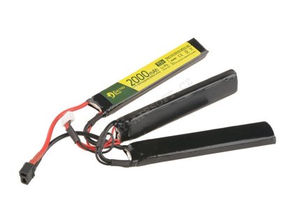 Akumulátor Li-Pol 11,1V 2000 mAh 25/50C Butterfly - Electro River  Airsoft