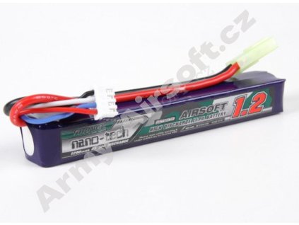 Akumulátor Li-Pol 11.1V/1200mAh Nano-Tech (25-50C) - TURNIGY  Airsoft