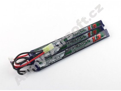 Akumulátor Li-Pol 11,1V/1300mAh Nano-Tech CQB - TURNIGY  Airsoft
