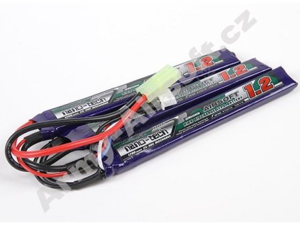 Akumulátor Li-Pol 11,1V/1200mAh Nano-Tech CQB - TURNIGY  Airsoft