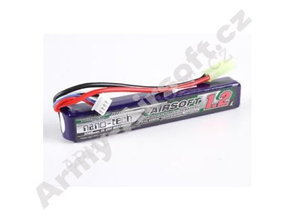 Akumulátor Li-Pol 11.1V/1200mAh Nano-Tech (15-25C) - TURNIGY  Airsoft