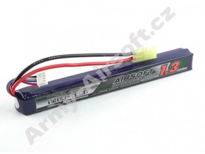Akumulátor Li-Pol 11.1V/1300mAh Nano-Tech (25-50C) - TURNIGY  Airsoft