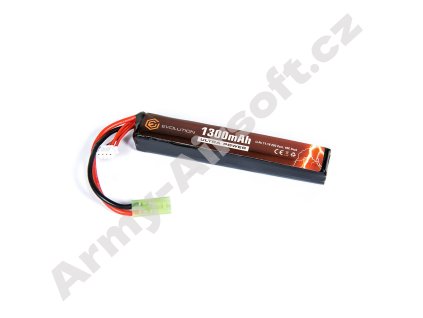 Baterie Li-Po Ultra Power Mini 11,1V 1300mAh 20/40C - Evolution Airsoft  Airsoft