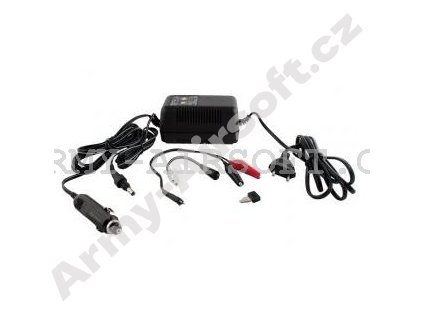 Mikroprocesorová nabíječka s vybíječem akumulátorů NiCD / NiMH  Airsoft