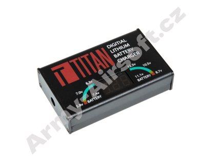 Inteligentní nabíječ Li-Ion, Li-Po baterií - TITAN  Airsoft