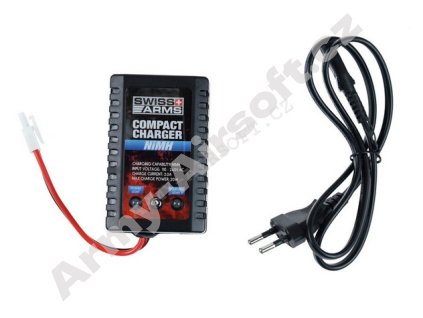 Nabíječka NiMH baterií automatická - Swiss Arms  Airsoft