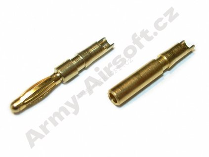 Dutinkový konektor 2mm - 1 pár  Airsoft