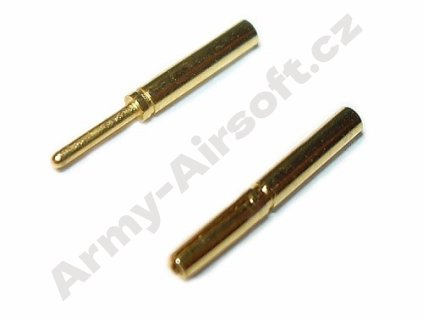 Dutinkový konektor 0,8mm - 1 pár  Airsoft