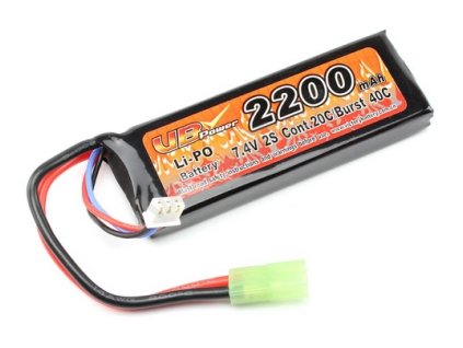 Akumulátor VB Li-Pol 7,4V/2200 mAh (25C)  Airsoft