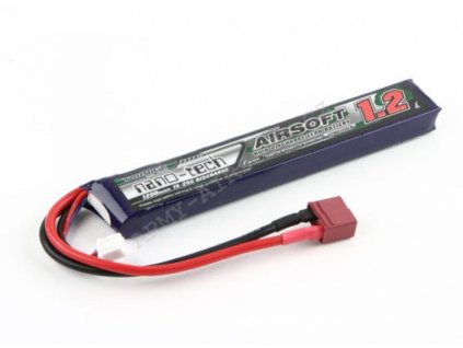 Akumulátor Li-Pol 7.4V/1200mAh Nano-Tech Dean-T konektor - TURNIGY  Airsoft