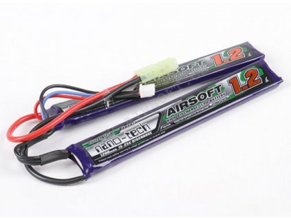 Akumulátor Li-Pol 7.4V/1200mAh Nano-Tech CQB - TURNIGY  Airsoft