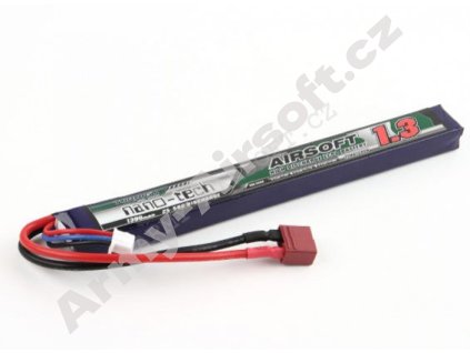 Akumulátor Li-Pol 7.4V/1300mAh Nano-Tech Dean-T konektor - TURNIGY  Airsoft