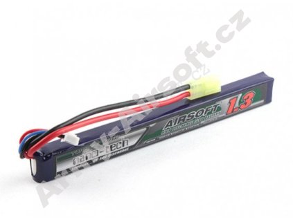 Akumulátor Li-Pol 7.4V/1300mAh Nano-Tech - TURNIGY  Airsoft