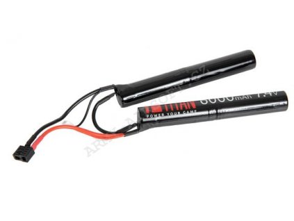 Akumulátor Li-Ion 7,4V 6000mAh s Dean konektorem - TITAN  Airsoft