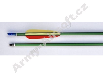Šíp hlinikový 8,7/ 760mm 30' Light Green  Luky