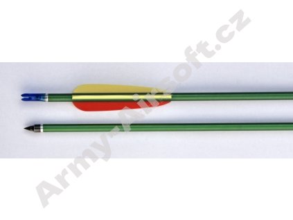 Šíp hlinikový 8,4/ 760mm /30"/ Light Green  Luky
