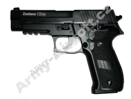 Raid 400 (CZ99) celokov blow back ASG  Airsoft