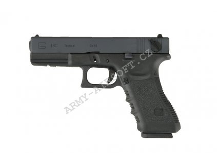 Glock 18C Gen3 - kovový závěr, blowback - WE  Airsoft
