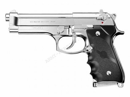 Airsoft pistole Beretta M92F GBB, Chrome Stainless - Tokyo Marui  Airsoft