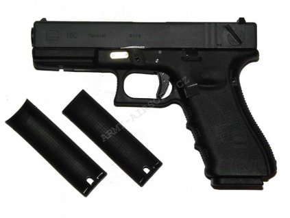 Airsoft pistole R18C (G002B-B) Gen4, kovový závěr, blowback - CZ vlajka - WE  Airsoft