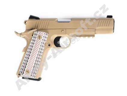 Airsoft zbraň M45A1 Tan - WE  Airsoft