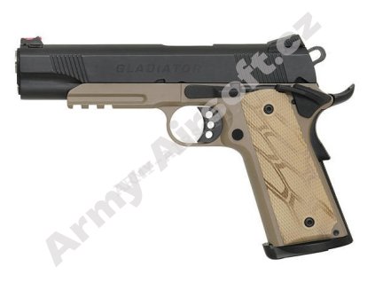Airsoft zbraň M1911 Gladiator Crixus Coyote - APS  Airsoft
