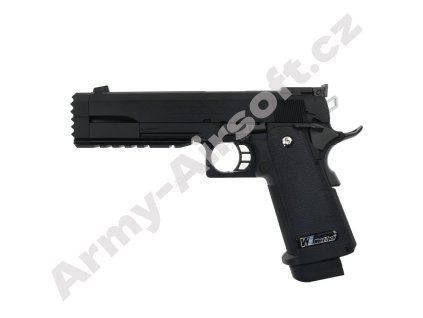 Airsoft pistole Hi-Capa 5.2 R, blowback, celokov - WE Airsoft